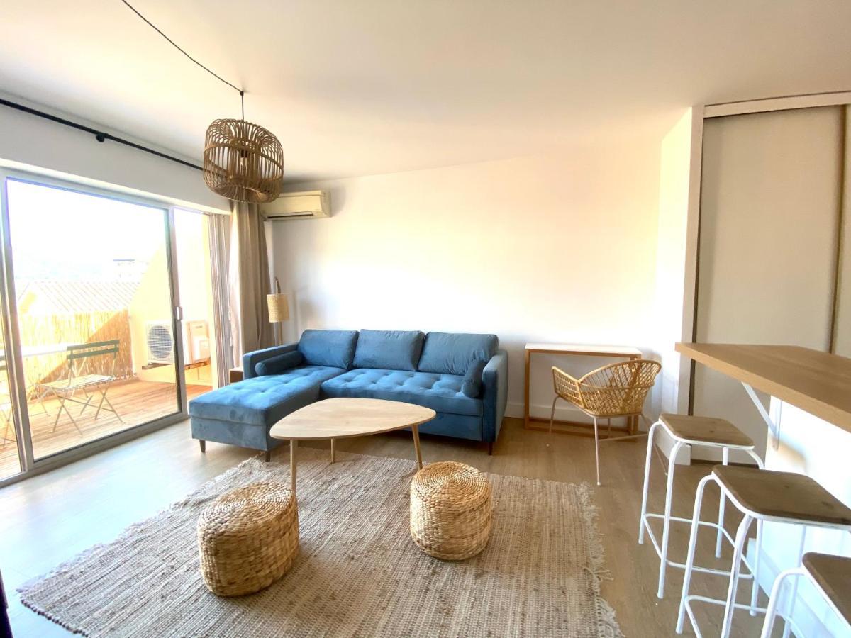Superbe T2 Equipe Proche Centre Ville Ajaccio Avec Parking Εξωτερικό φωτογραφία